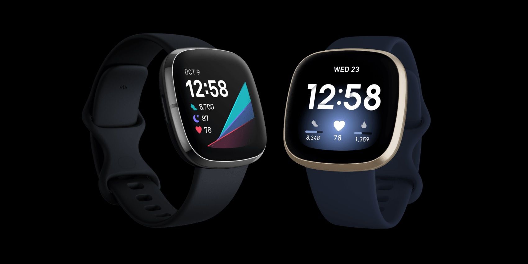 Fitbit Sense Vs Fitbit Versa Fitness Smartwatch Comparison