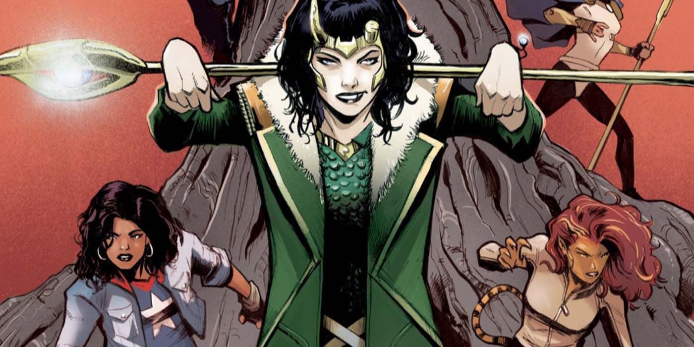 Lady Loki Returns In Gorgeous New Defenders Beyond Marvel Art N Thi Hsg
