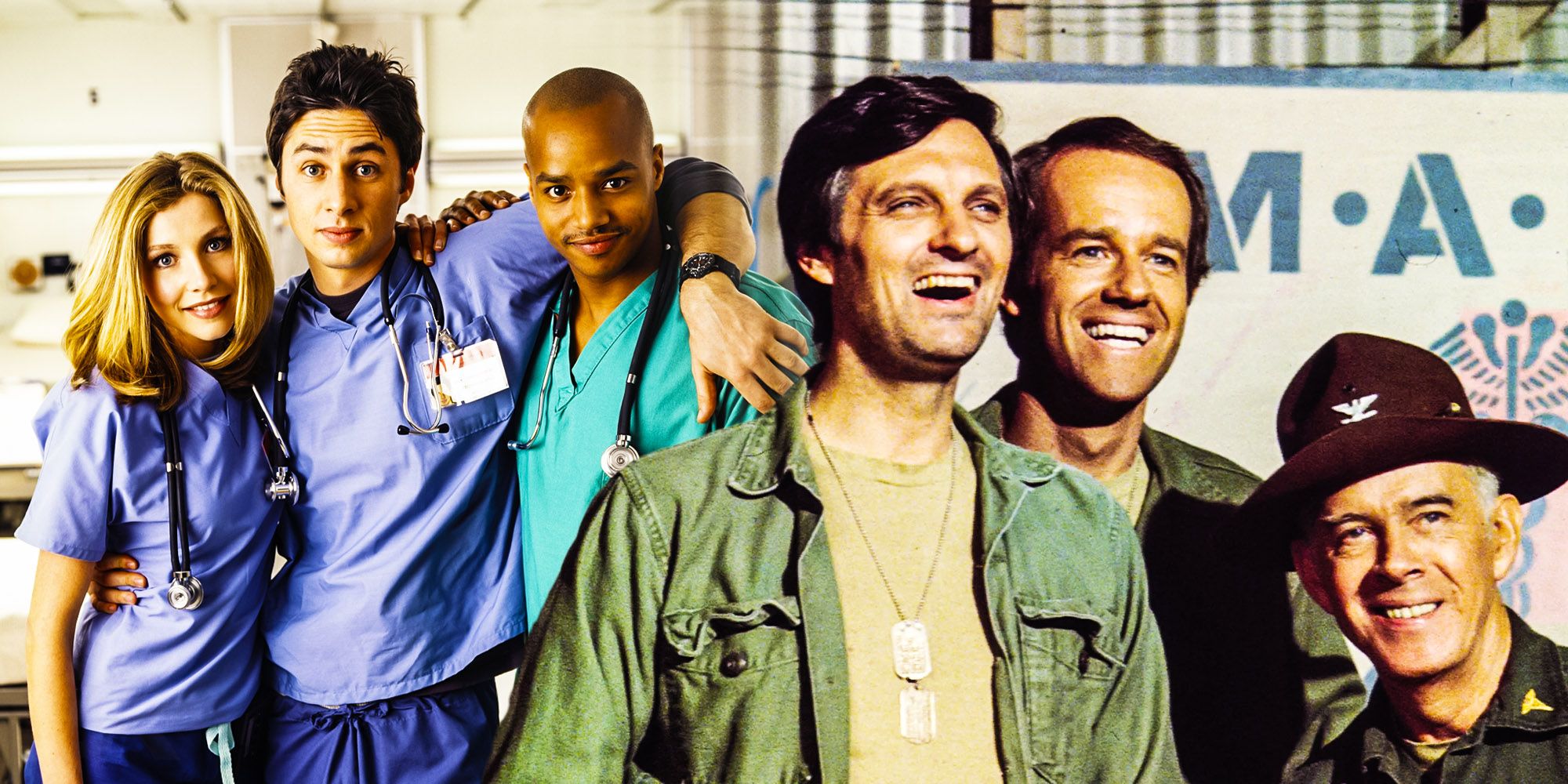 How Scrubs Became The Best MASH Revival How It Homaged The Show