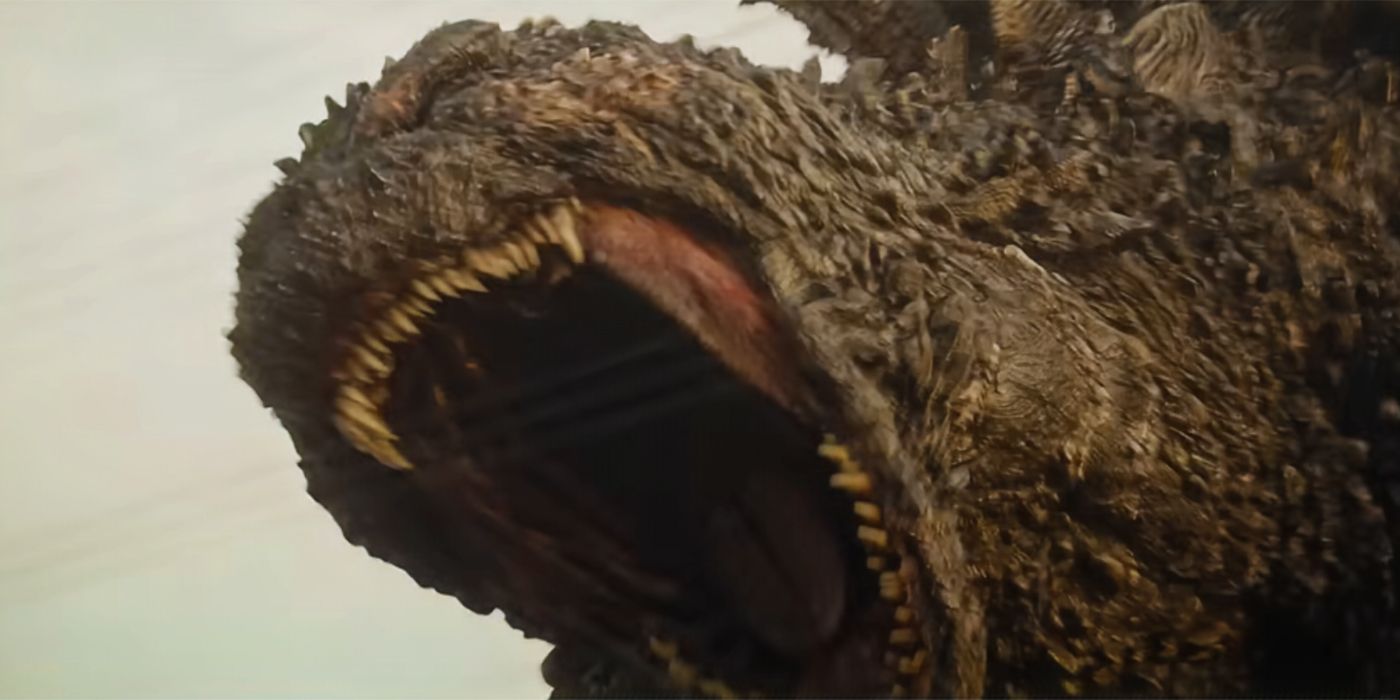 Godzilla Minus One Video Showcases His Atomic Breath Against A City