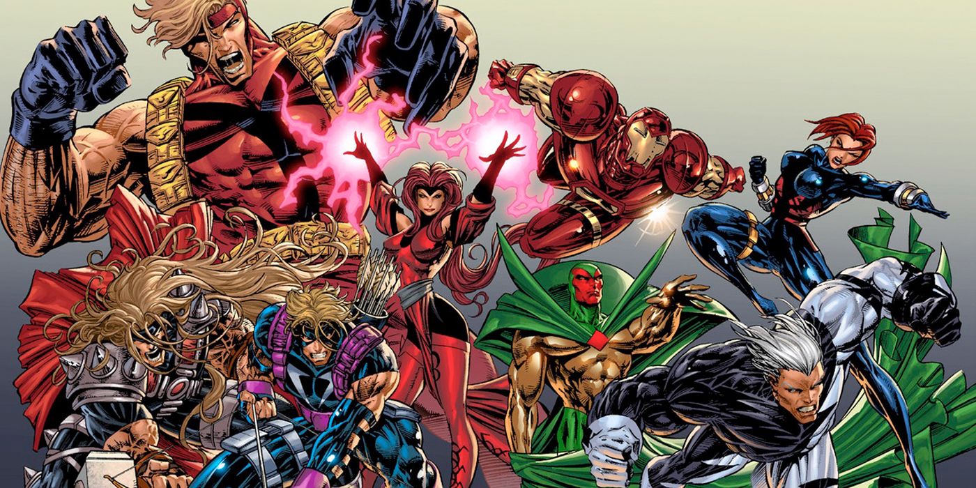 Scarlet Witch and Force Works in Marvel comics