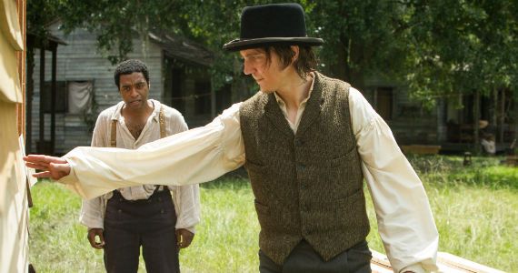 Chiwetel Ejiofor and Paul Dano in 12 Years a Slave
