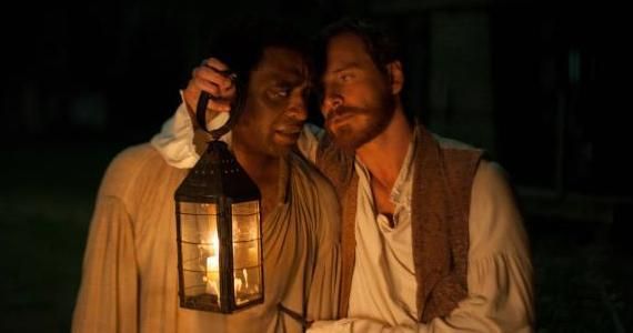 Chiwetel Ejofor and Michael Fassbender in 12 Years a Slave