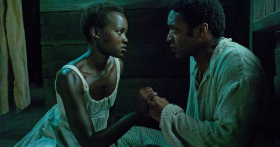 Lupita Nyong'o and Chiwetel Ejiofor in 12 Years a Slave