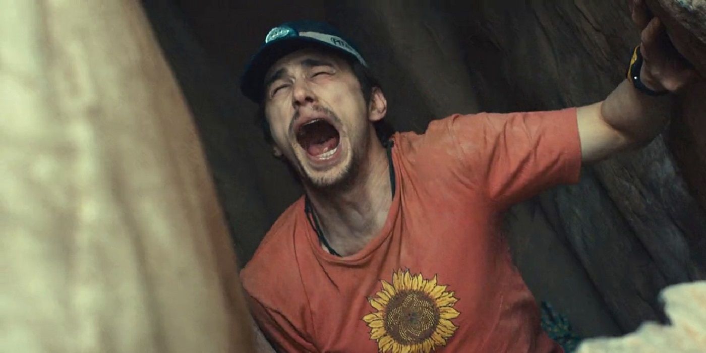 127 Hours James Franco arm cut off