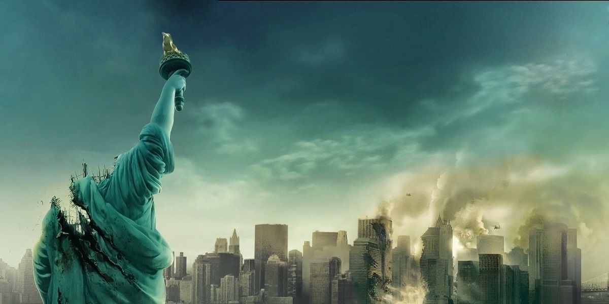 The Statue of Liberty stands ruined in Cloverfield