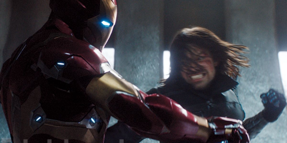 Captain America: Civil War - Iron Man and Bucky