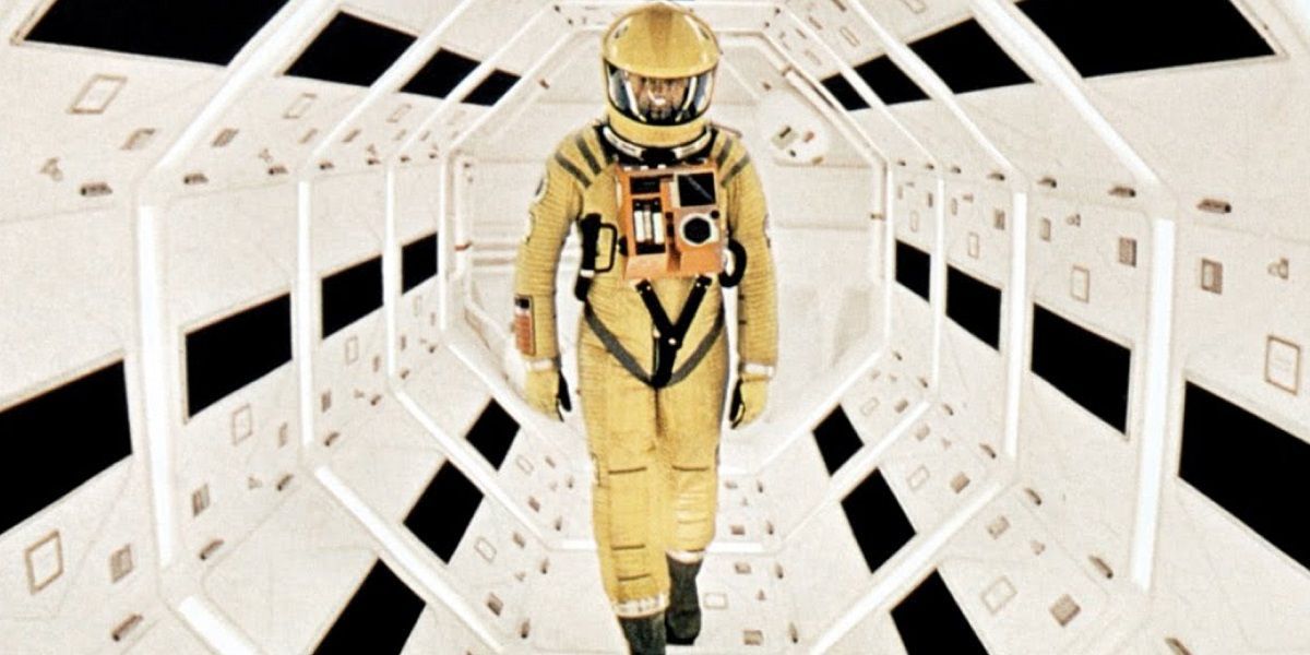 An astronaut in 2001: A Space Odyssey