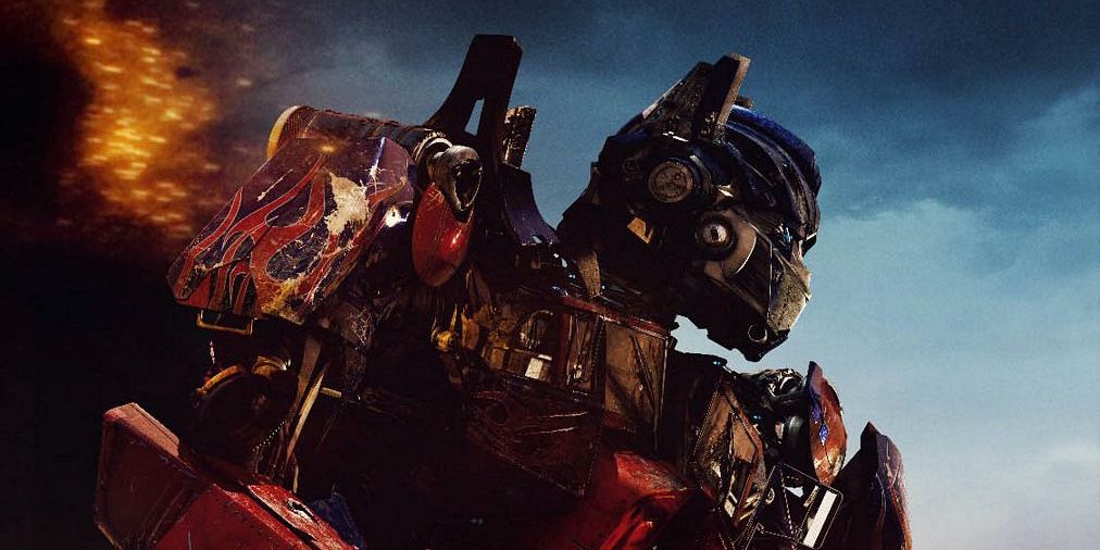 Optimus Prime looking forward in Transformers