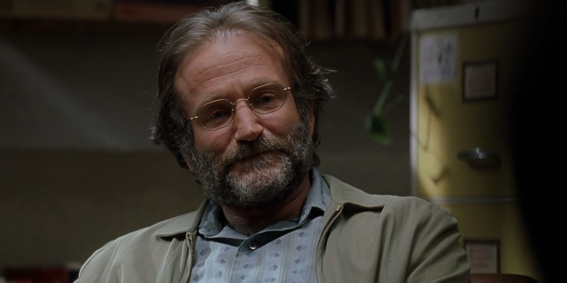 Robin Williams sebagai Sean dalam Good Will Hunting.