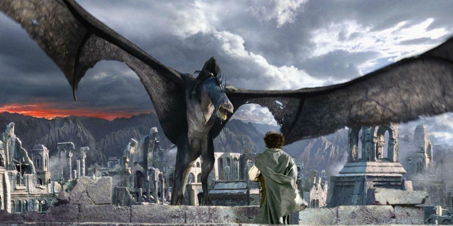 A Fell Beast in the 2002 high fantasy film Lord of the Rings: The Two Towers.