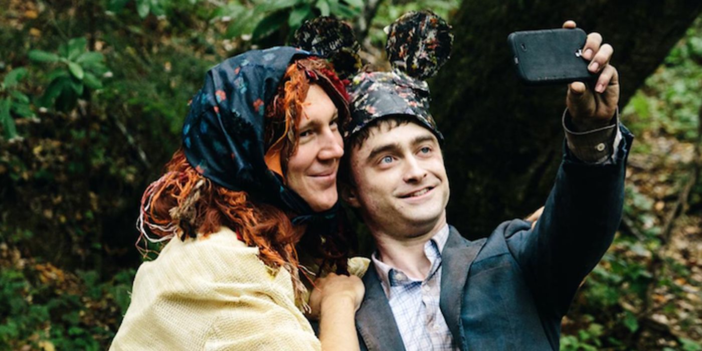 Radcliffe and Dano in Swiss Army Man