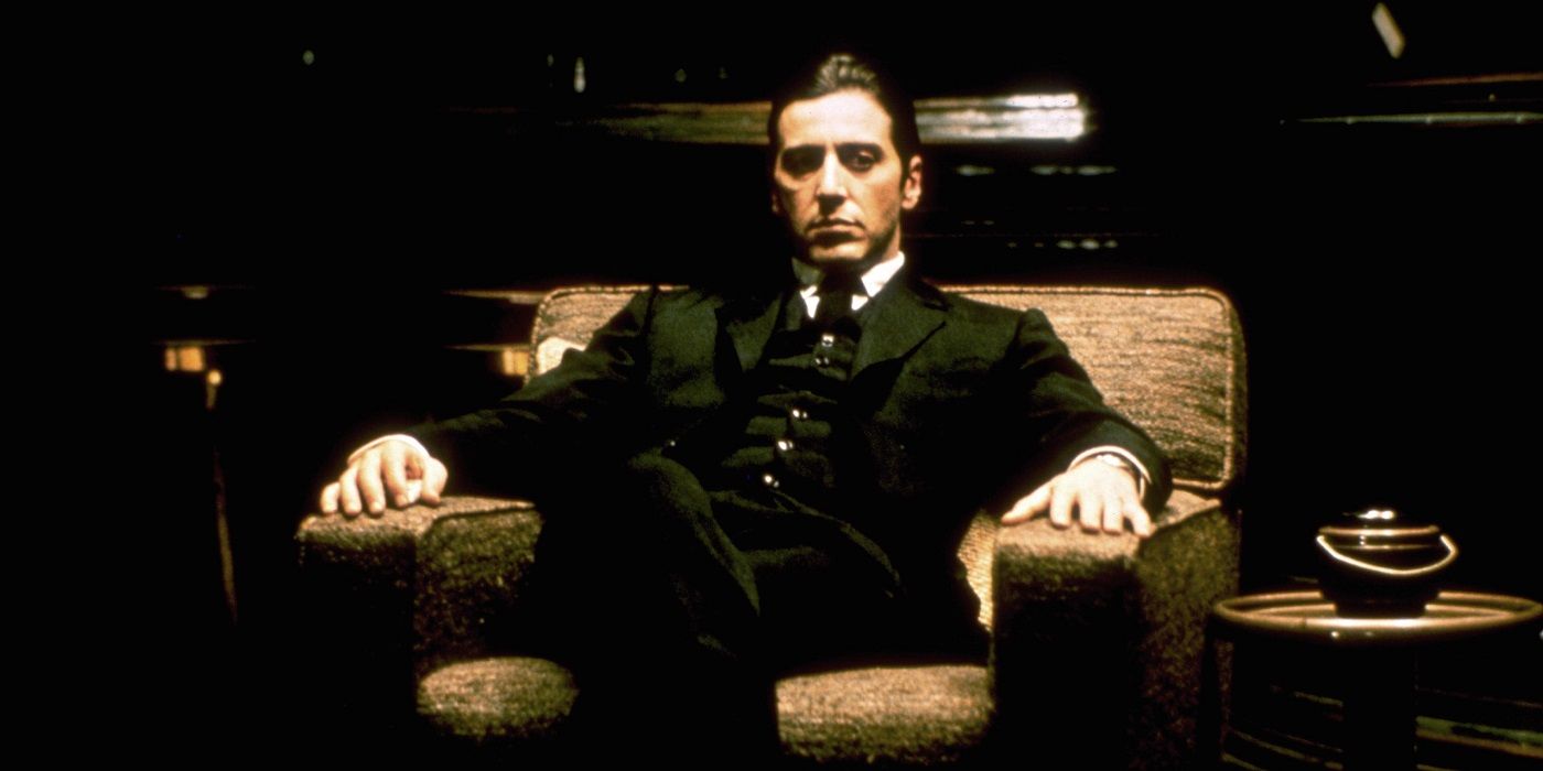 Al Pacino comme Michael Corleone Le Parrain