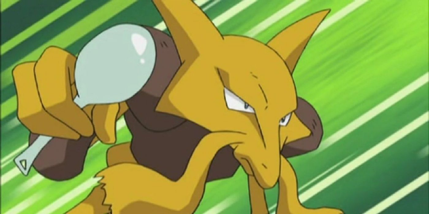 Alakazam in the Pokemon Anime