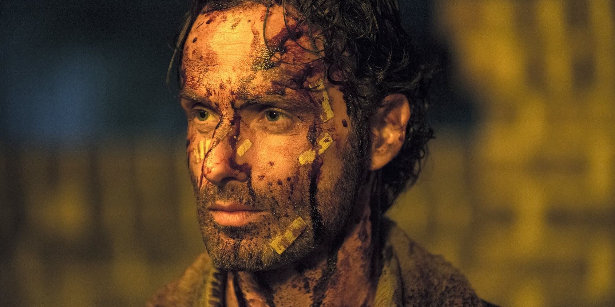 Andrew Lincoln as Rick Grimes in The Walking Dead season 6
