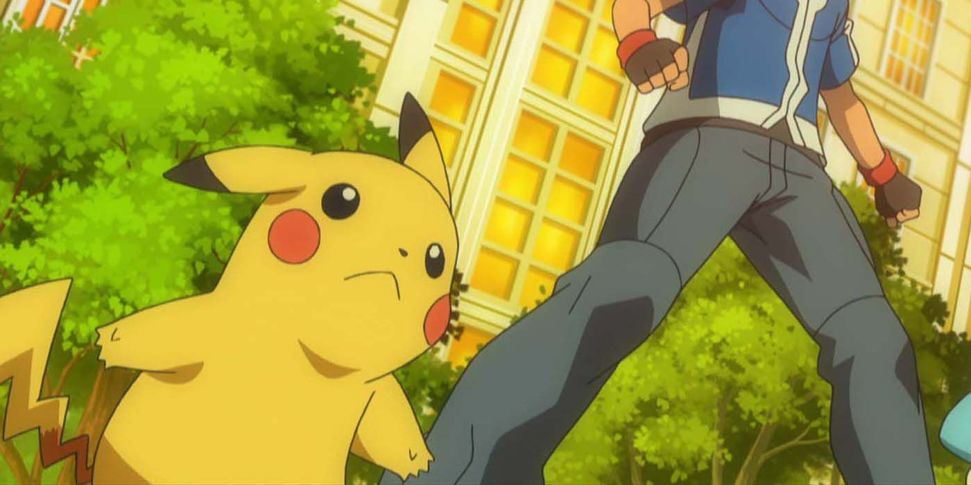 Ash's Pikachu in Pokemon