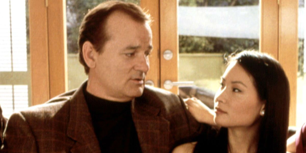 Bill Murray and Lucy Liu in Charlie's Angels