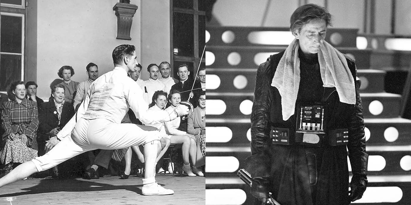Bob Anderson - Olympic Fencing and as Darth Vader in Star Wars
