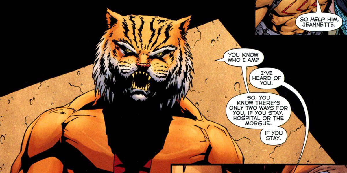 Bronze Tiger from DC Comics