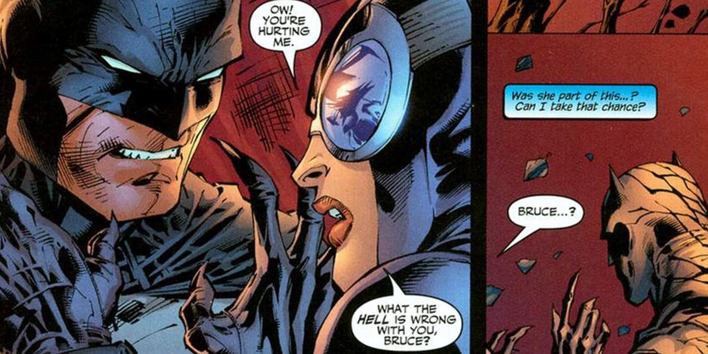Catwoman Calls Batman Bruce