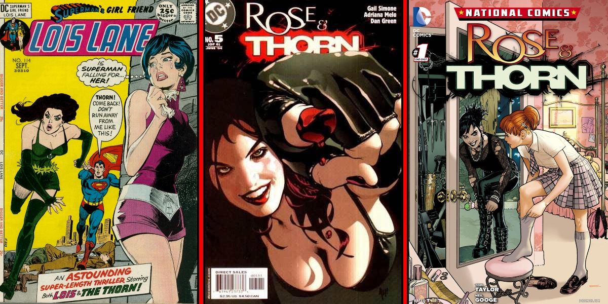 DC Comics Rose and Thorn Changes