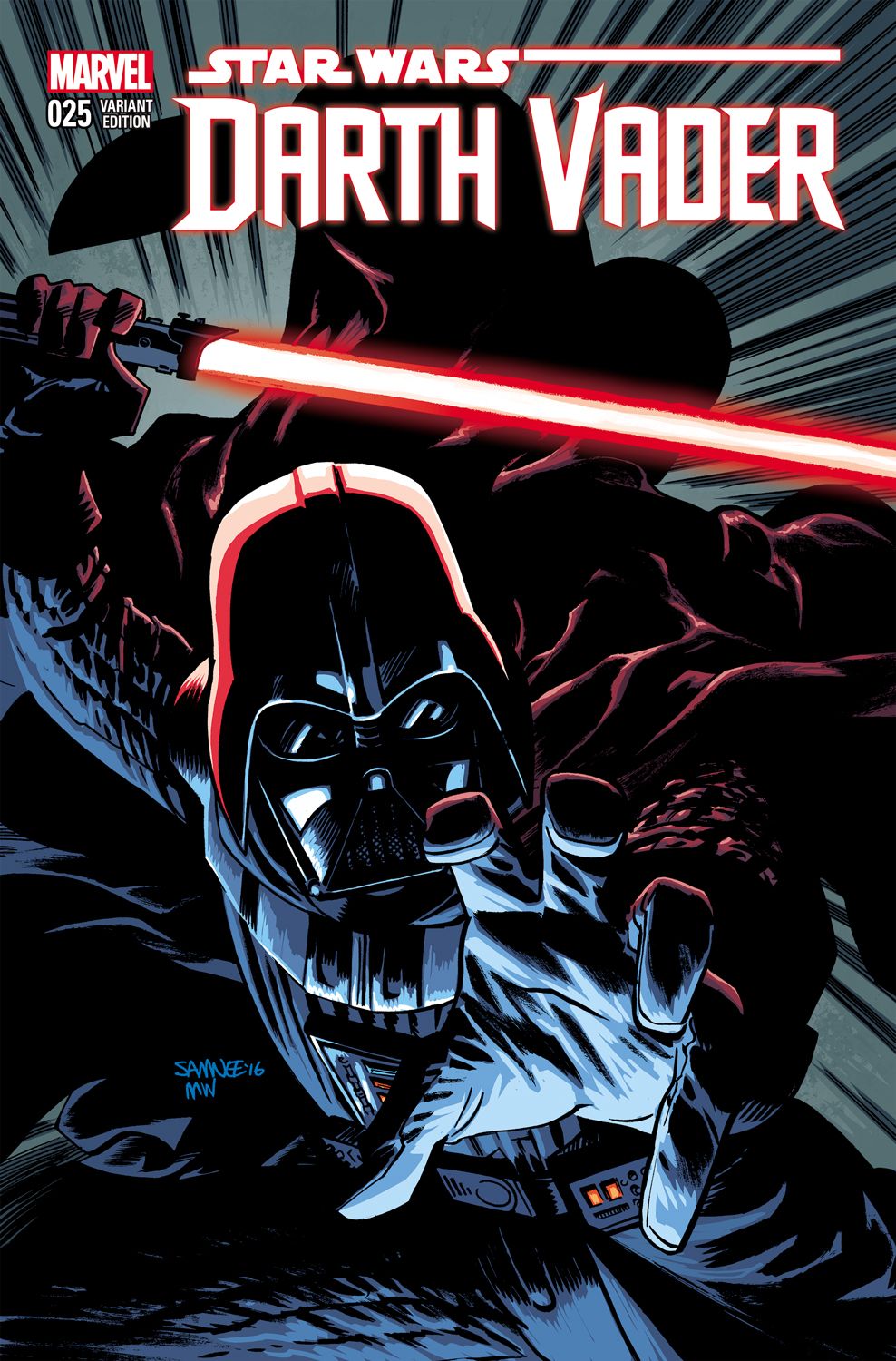 Marvel's Darth Vader #25 - Chris Samnee Variant
