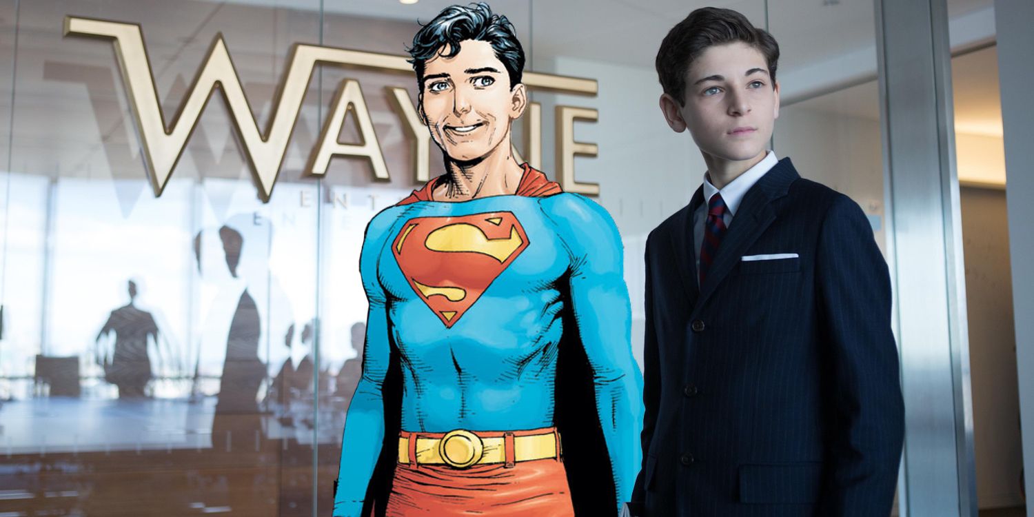 David Mazouz and Superboy Gotham