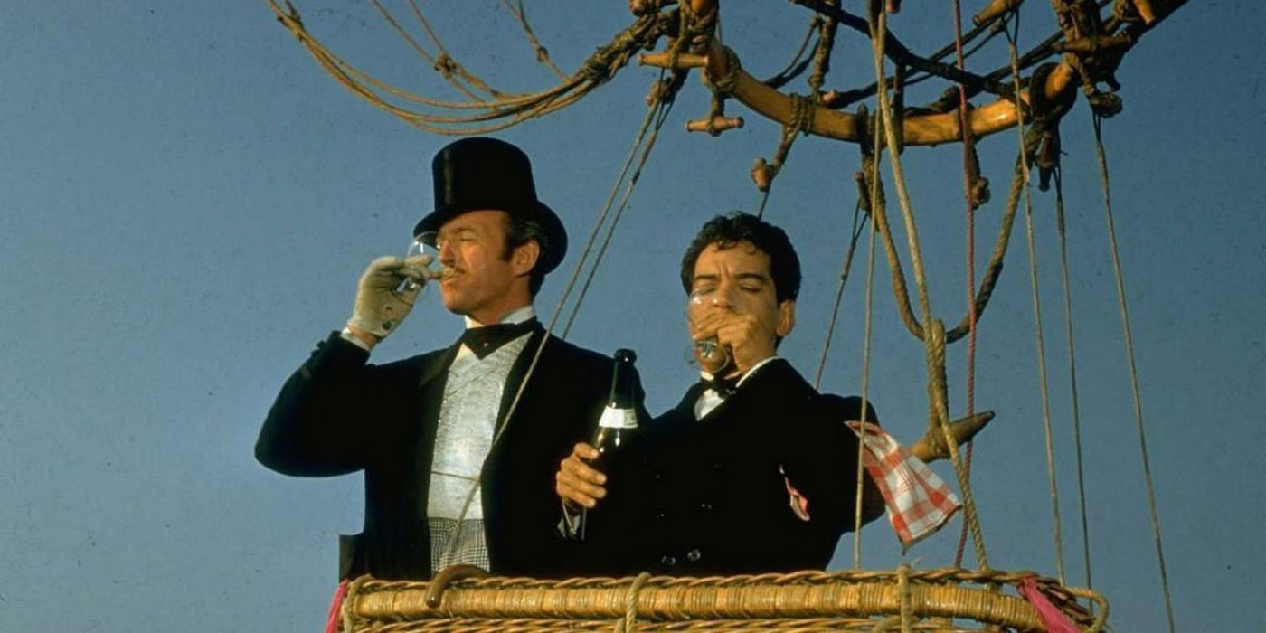 David Niven and Cantinflas in Around the World in 80 Days