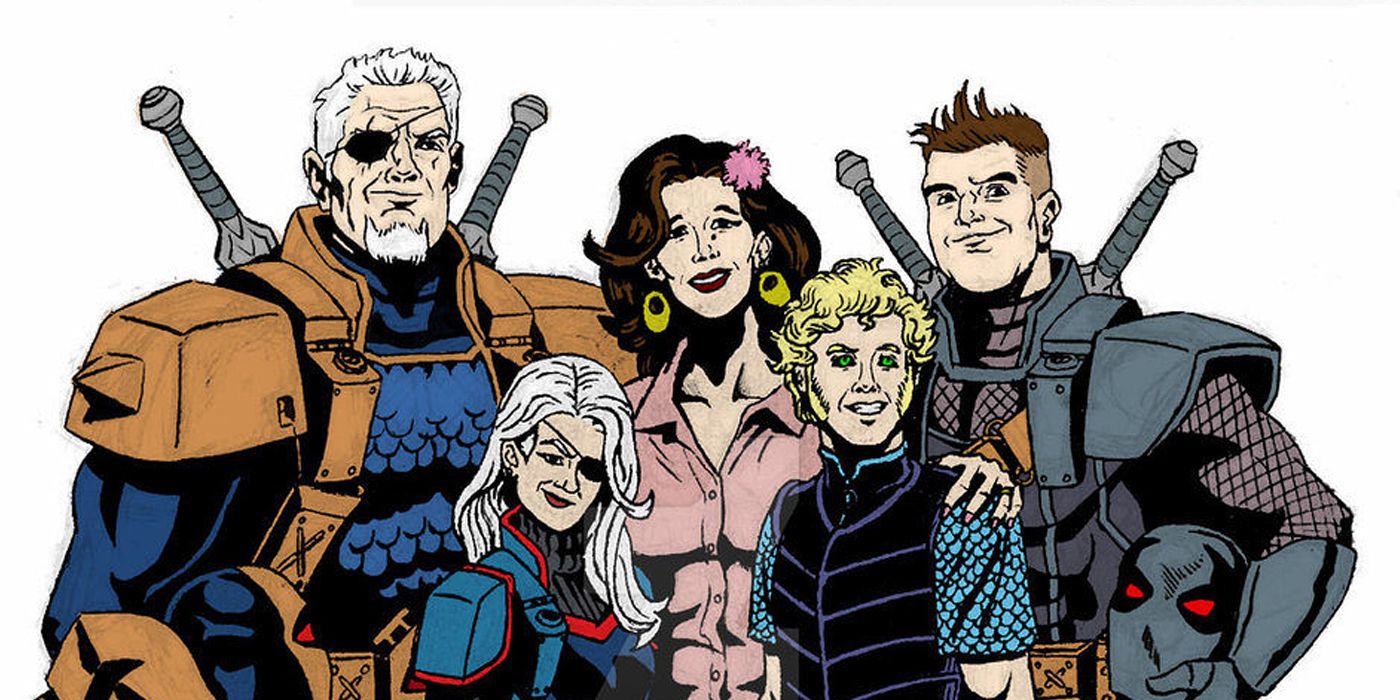 Deathstroke and Wife and family