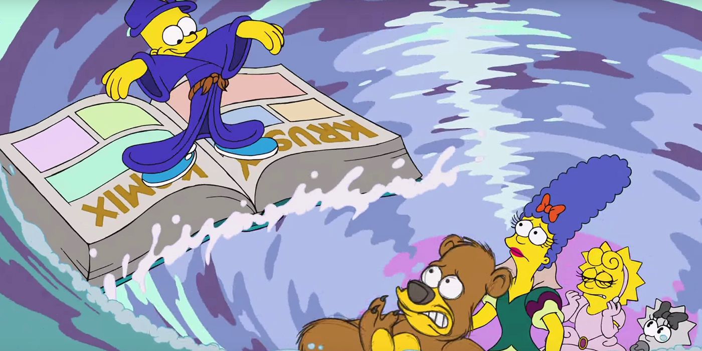 The Simpsons Disney Couch Gag