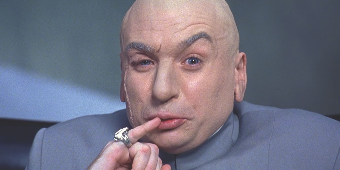 Mike Myers como el Dr. Evil en Austin Powers.
