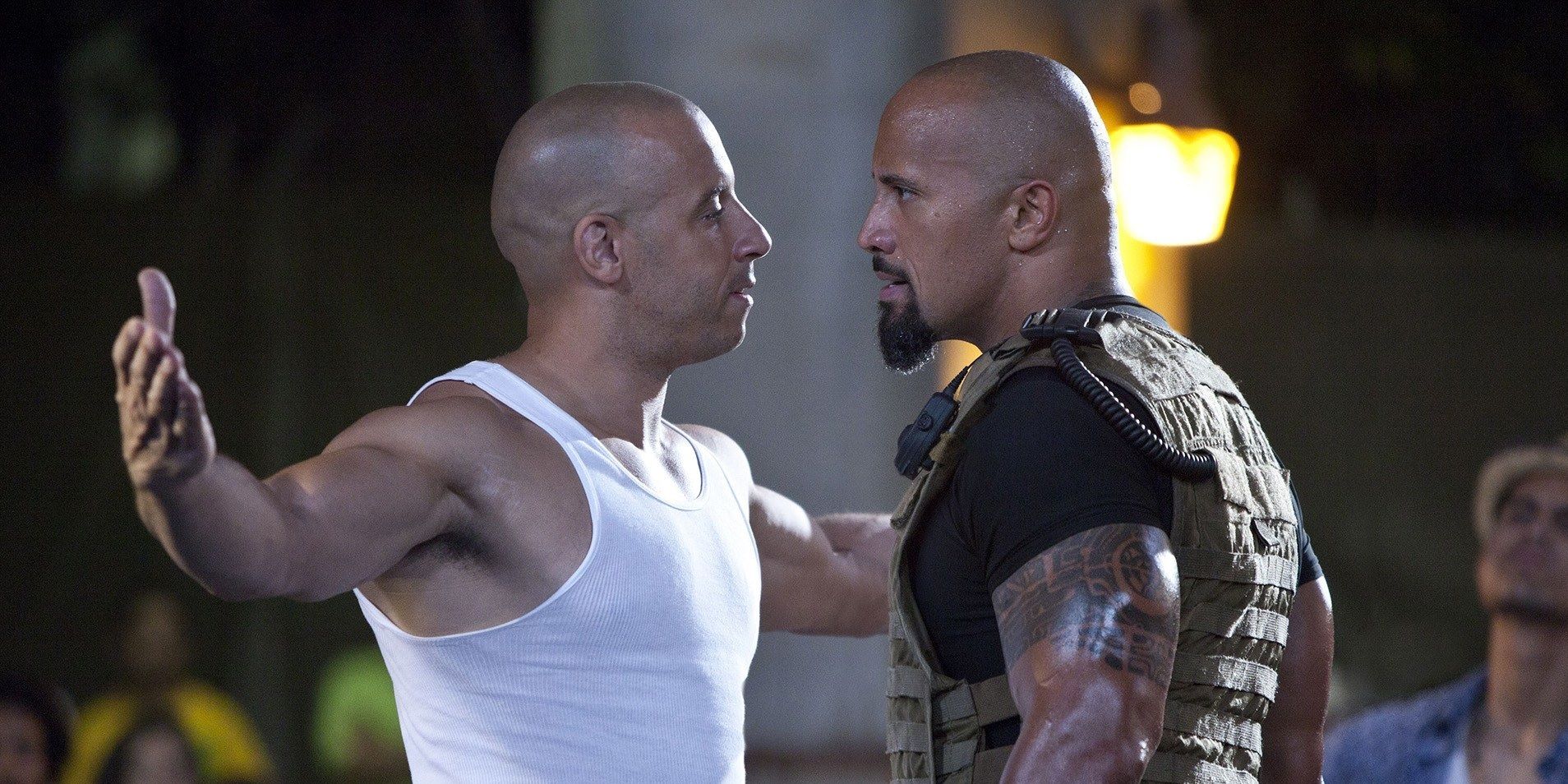 Vin Diesel vs The Rock in Fast 5