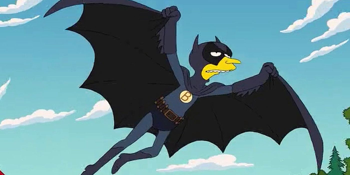 Mr Burns as Fruit Bat Man in The Simpsons
