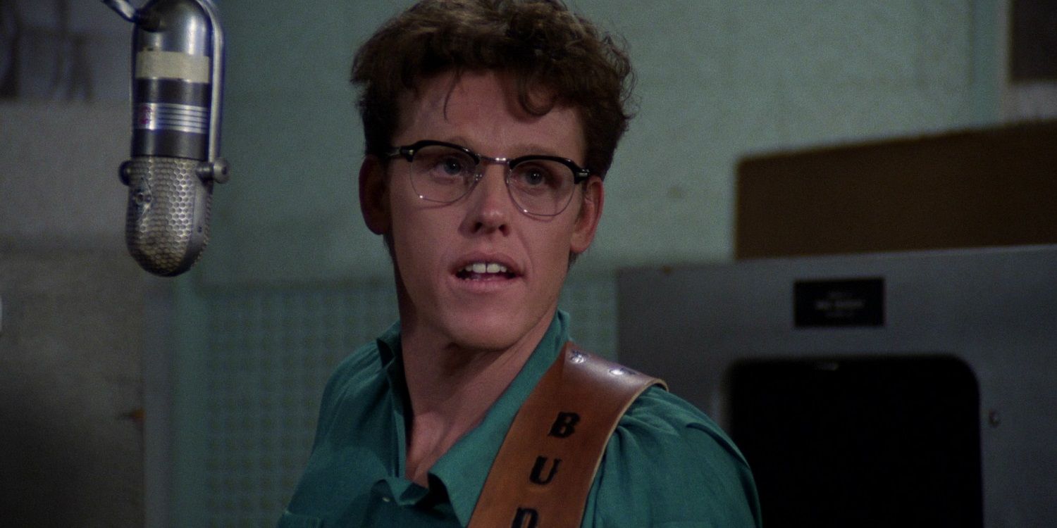 Gary Busey in The Buddy Holly Story