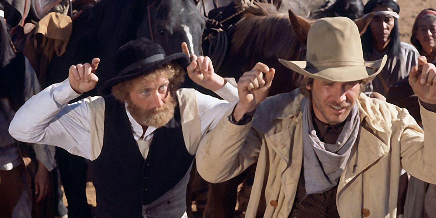 Gene Wilder and Harrison Ford in the Frisco Kid