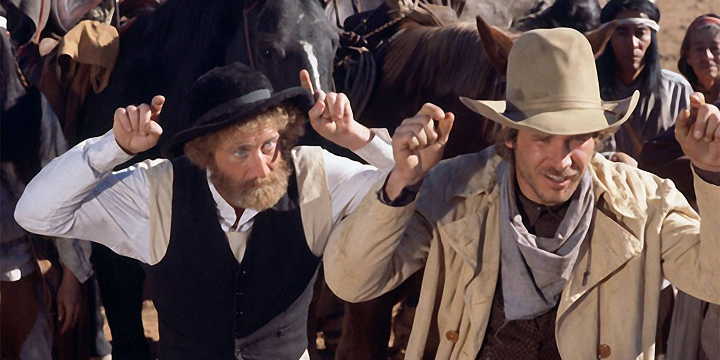 Gene Wilder e Harrison Ford em Frisco Kid