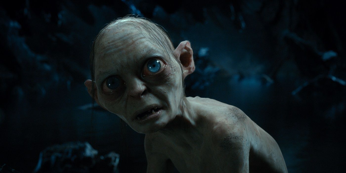 Gollum performed by Andy Serkis in The Hobbit