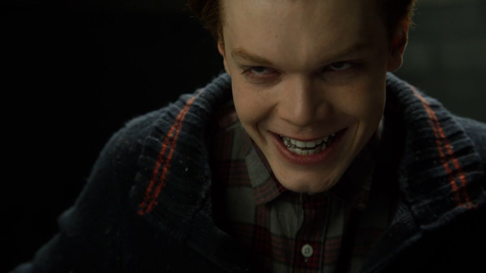 Gotham, Cameron Monoghan As Jerome, laughing for the first time in 