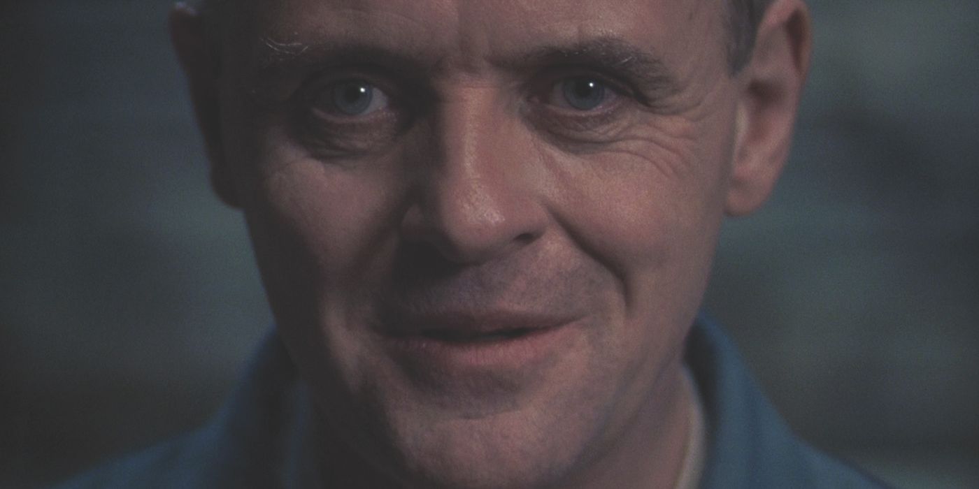 Anthony Hopkins as Hannibal Lecter in The Silence of the Lambs
