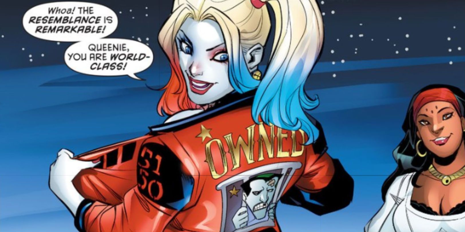 Harley Quinn Comic Owned Jacket