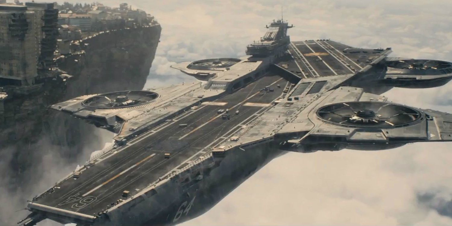 Helicarrier in Avengers: Age of Ultron