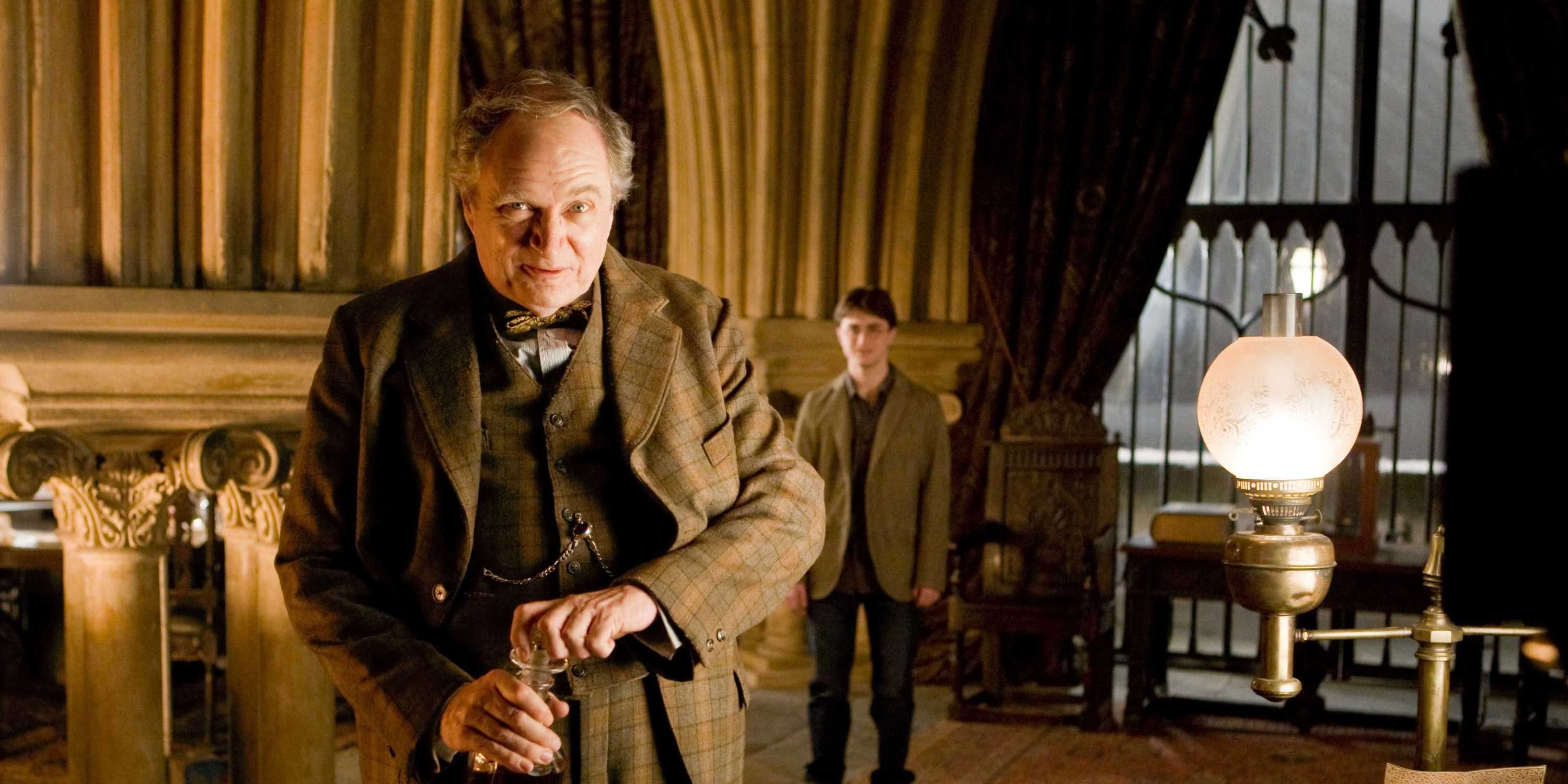 Professor Slughorn in Harry Potter and the Half-Blood Prince
