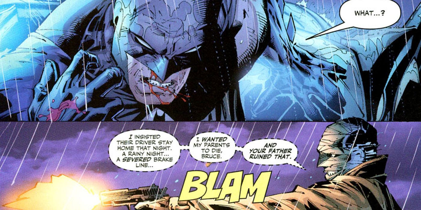 Hush Calls Batman Bruce Wayne