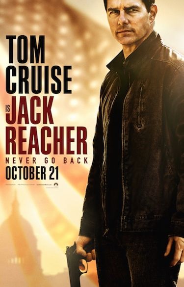 Jack Reacher Never Go Back poster