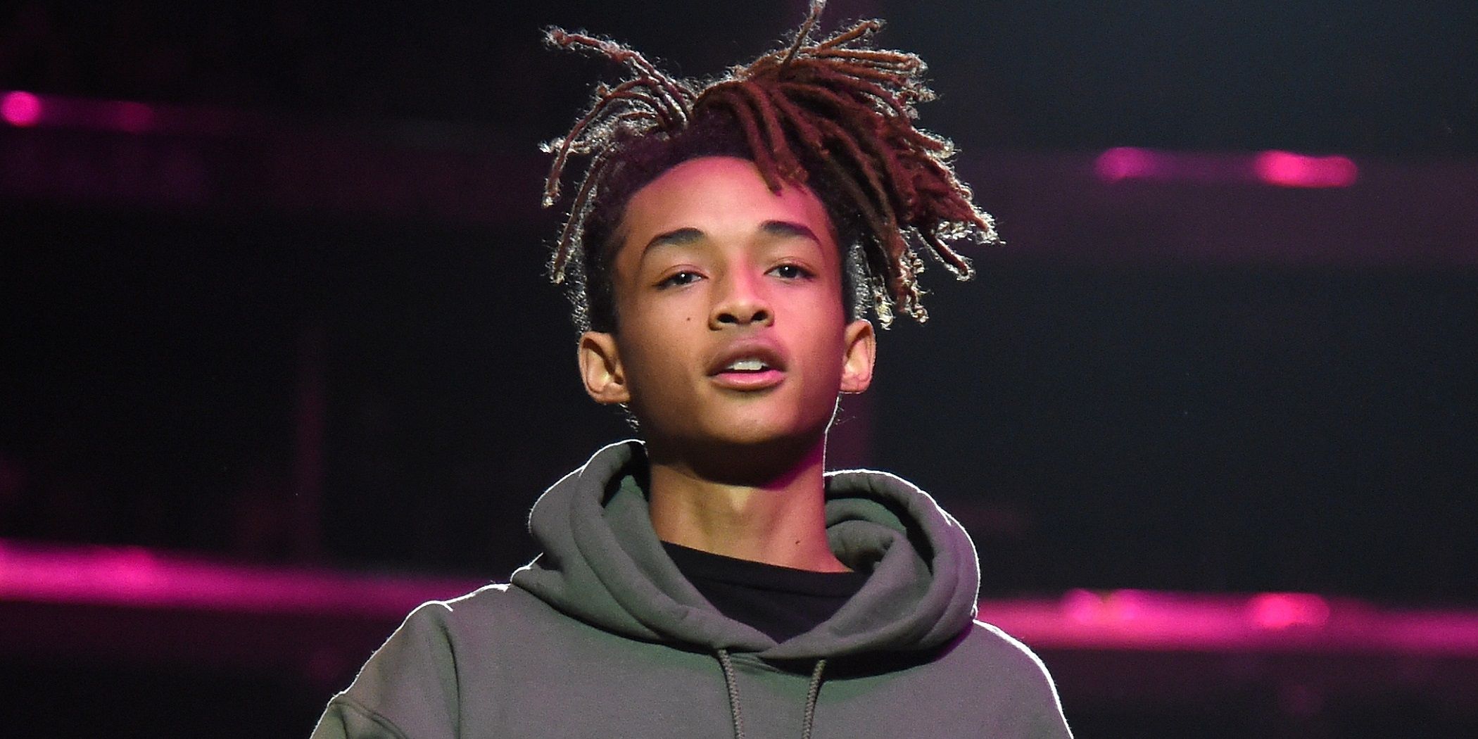 Jaden Smith on stage