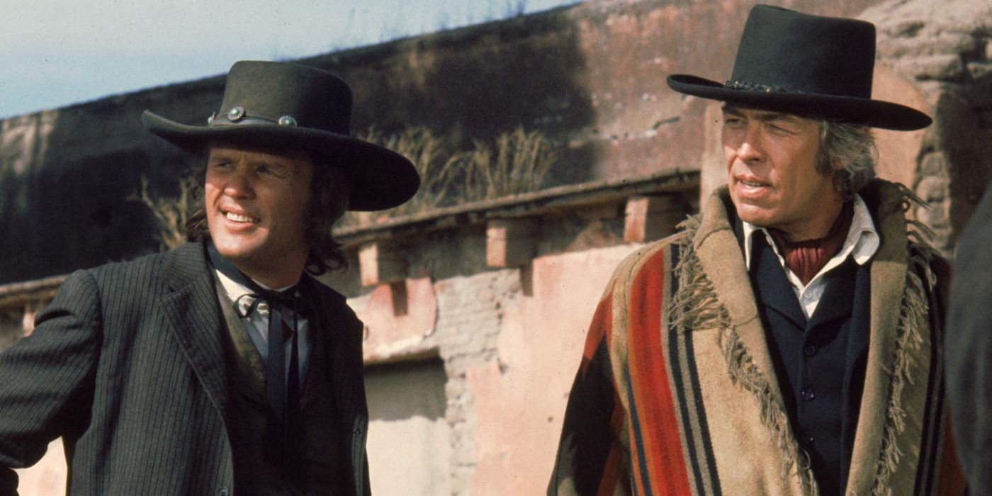 James Coburn and Kris Kristoffersen in Pat Garrett and Billy the Kid