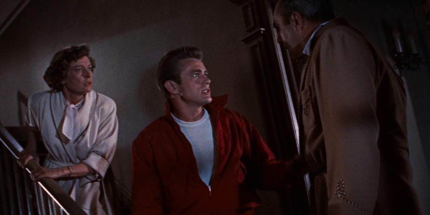 James Dean in Rebel Without A Cause
