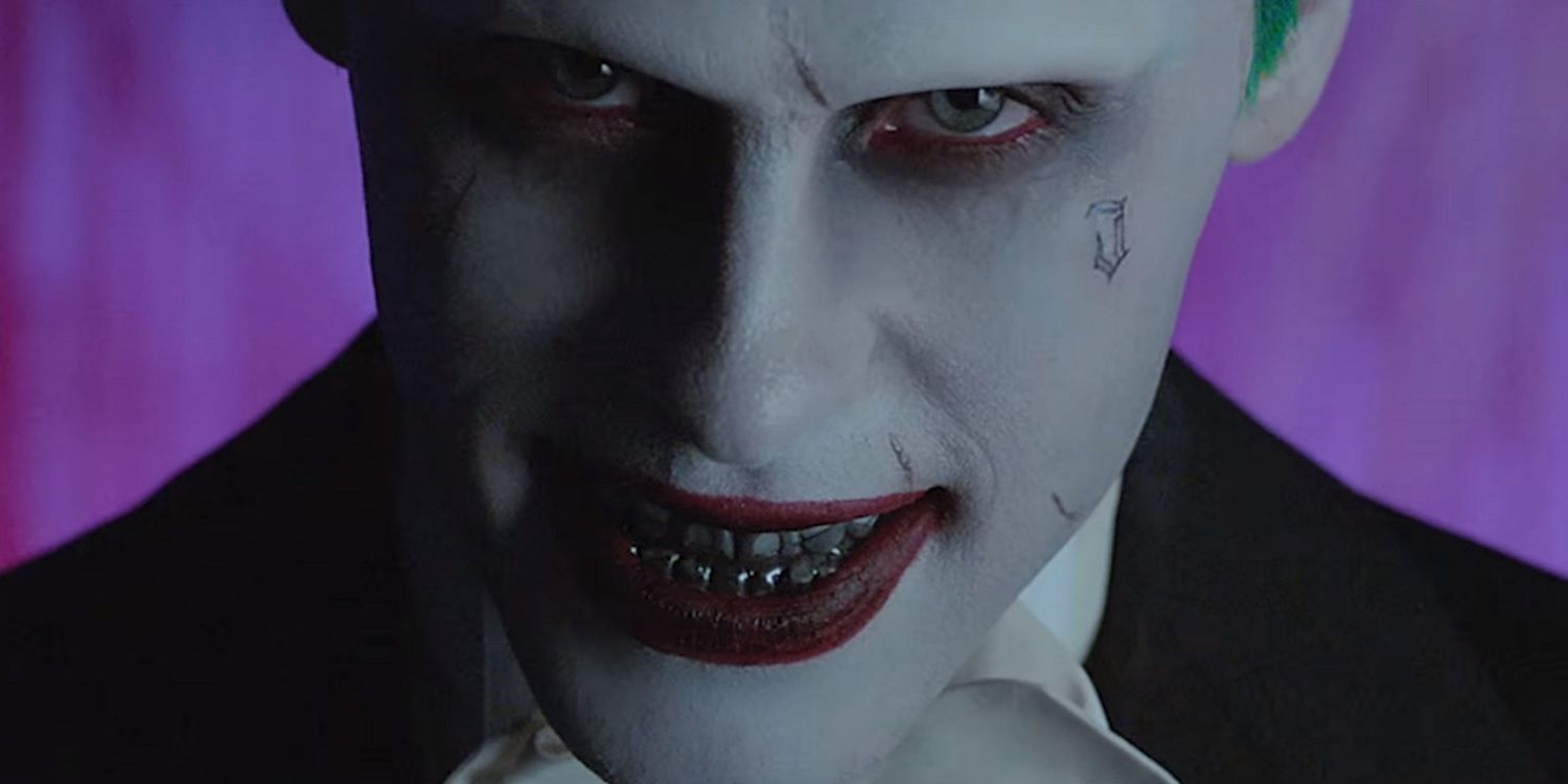 Jared Leto as The Joker in Purple Lamborghini