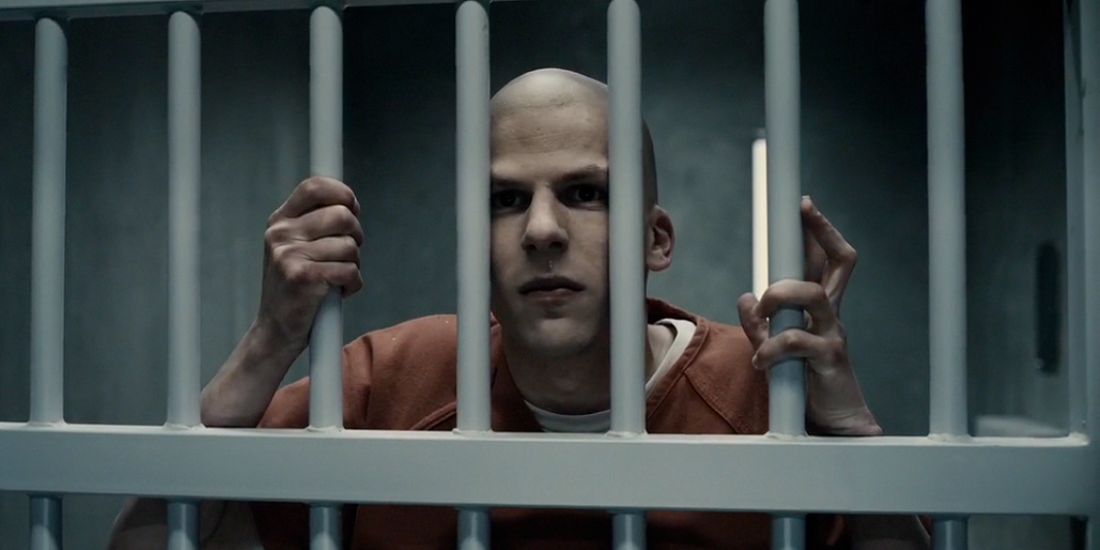 Jesse Eisenberg Lex Luthor Prison Batman v Superman