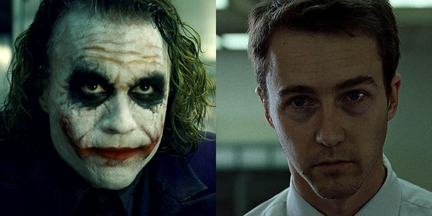 Joker from The Dark Knight and the Fight Club Narrator are the same character